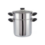 Couscoussier 8, 5l beka polo inox 18 / 10 + couvercle en verre Couscoussier 8, 5l beka polo inox 18 / 10 + couvercle en verre
