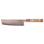 Couteau 17cm nakiri �rable damas 12cr sayuto