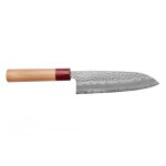 Couteau artisanal japonais as martel� santoku 16, 5cm tsunehisa