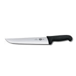 Couteau de boucher 23cm manche fibrox noir victorinox 5. 5203. 23