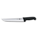 Couteau de boucher 28cm manche fibrox noir victorinox 5. 5203. 28