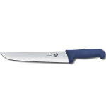 Couteau de boucher 36cm manche fibrox bleu victorinox 5. 5202. 36
