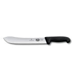 Couteau de boucher pointe large 36cm manche fibrox noir victorinox 5. 7403. 36