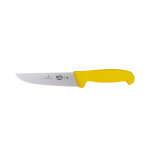 Couteau de boucher professionnel 18cm manche fibrox jaune victorinox 5. 5208. 18
