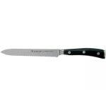 Couteau  charcuterie modle classic ikon wsthof lame dente 14cm