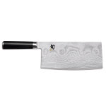Couteau de chef chinois kai shun classic damas lame acier haute qualit� 18cm
