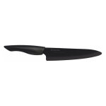 Couteau chef grand 18 cm c�ramique noire kyocera