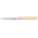 Couteau cranté 11cm de table manche en hêtre nogent Couteau cranté 11cm de table manche en hêtre nogent