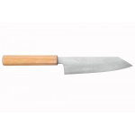 Couteau damas kiritsuke artisanal 18cm hado ginsan cherry Couteau damas kiritsuke artisanal 18cm hado ginsan cherry