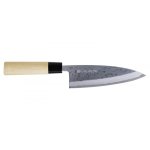 Couteau deba 16, 5cm - white steel 2 damas - japan kanetsune Couteau deba 16, 5cm - white steel 2 damas - japan kanetsune