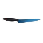 Couteau a decouper kasumi titanium bleu lame 20cm