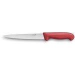 Couteau à dénerver flexible déglon profil - lame 20cm manche rouge Couteau à dénerver flexible déglon profil - lame 20cm manche rouge