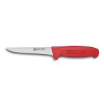 Couteau � d�sosser lame droite 14cm manche rouge marque fischer