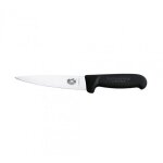Couteau  dsosser / saigner victorinox 18 cm, manche fibrox noir