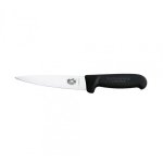 Couteau � d�sosser / saigner victorinox 18 cm, manche fibrox noir