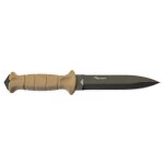 Couteau double tranchant mod�le sas sas3115 wildsteer manche tactipr�ne coyote avec brise - vitre + �tui ...