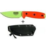 Couteau esee 3 esee - 3pm - vg lame carbone venom green