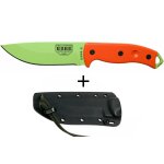 Couteau esee 5 esee - 5p - vg - e lame carbone venom green