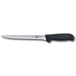 Couteau � filet de sole lame us�e 20cm manche noir victorinox