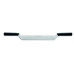 Couteau  fromage professionel 2 manches lame 30cm alvole dick acier inox