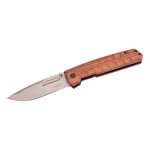 Couteau herbertz 570113 12cm en bois dur foncé avec clip Couteau herbertz 570113 12cm en bois dur foncé avec clip