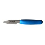 Couteau  huitres au nain manche rond bleu lame inox