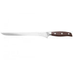 Couteau pour jambon 25cm inox et santal guillaume leonard cuistot
