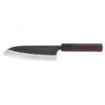 Couteau japonais nao yamamoto san mod�le santoku as brut de forge