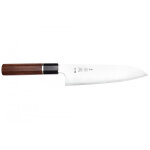 Couteau japonais mod�le santoku 19, 5cm hap40 san ma� sukenari