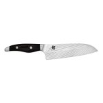 Couteau japonais santoku kai shun nagare noir 18cm