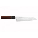 Couteau japonais mod�le santoku sukenari sg2 damas