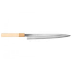 Couteau japonais mod�le yanagiba 27cm nakamura kaishin saku magnolia