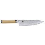 Couteau kai shun classic white mod�le chef 20cm lame damass�e