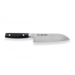 Couteau kanetsugu saiun modle santoku 17cm lame damas