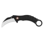 Couteau karambit qsp eagle manche en g10 noir
