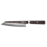 Couteau kiritsuke 17cm fukito ebène damas vg10 67 couches Couteau kiritsuke 17cm fukito ebène damas vg10 67 couches