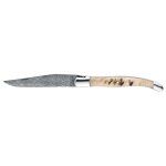 Couteau laguiole gilles modèle 5732 corne de bélier 12cm Couteau laguiole gilles modèle 5732 corne de bélier 12cm