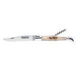 Couteau laguiole gilles 8632 corne de blier 12cm