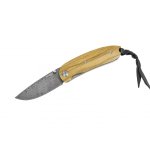 Couteau lionsteel mini acier damas olivier Couteau lionsteel mini acier damas olivier