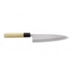 Couteau mod�le mioroshi 18cm lame biseaut�e carbone yoshihiro jyosaku