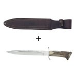 Couteau muela mod�le alcaraz 9206 lame 26cm manche en bois de cerf