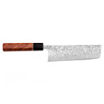 Couteau nakiri masashi yamamoto 16, 5cm acier sld damas