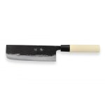 Couteau nakiri murata buho lame noire 16. 5cm au carbone
