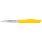 Couteau d'office arcos nova lame dent�e manche jaune