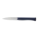 Couteau d'office de la gamme intempora opinel lame 8cm manche bleu marine