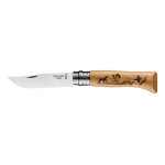 Couteau opinel animalia 2 n8 vri chiens