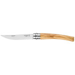 Couteau opinel effil� n�10 en olivier lame inox