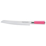 Couteau pour le pain dick pink spirit lame crant�e 26cm en acier inox et manche de couleur rose