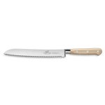 Couteau à pain lame dentée 20cm sabatier brocéliande en hêtre Couteau à pain lame dentée 20cm sabatier brocéliande en hêtre