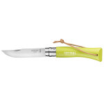 Couteau pliable opinel n7 baroudeur couleur anis